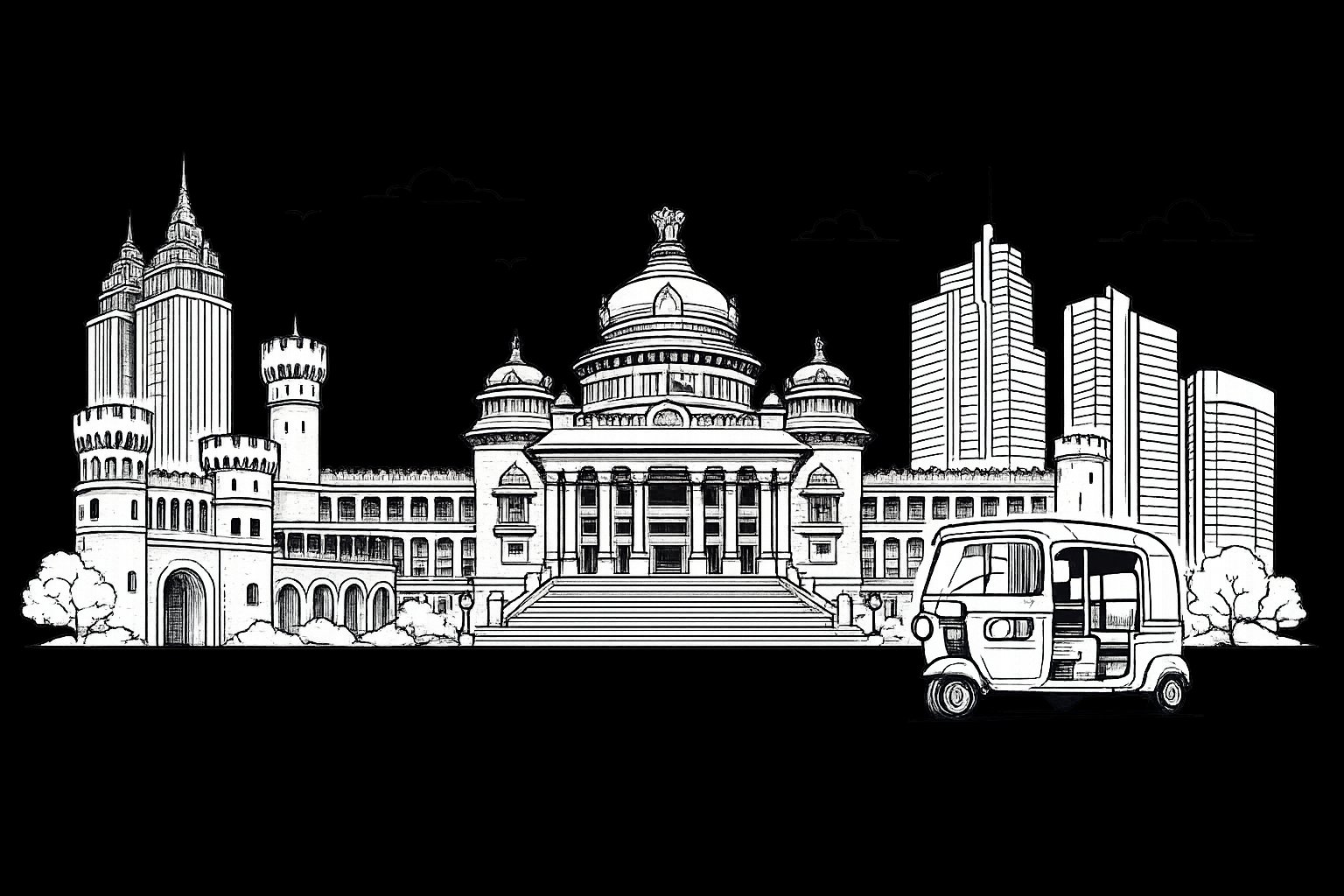 Bengaluru Skyline